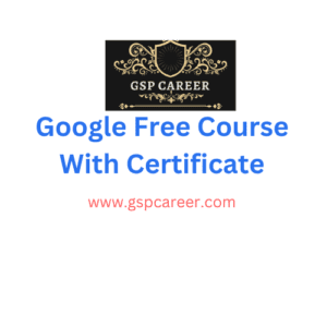 Google Free Course